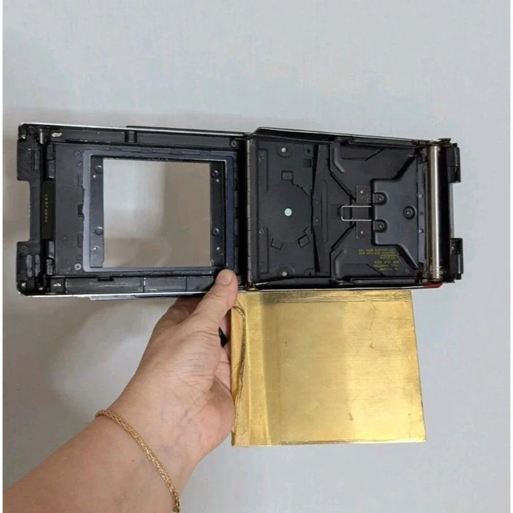 Mamiya RB67 Polaroid Film Back 6x7 w. Dark Slide Made In JAPAN Instant Analogue